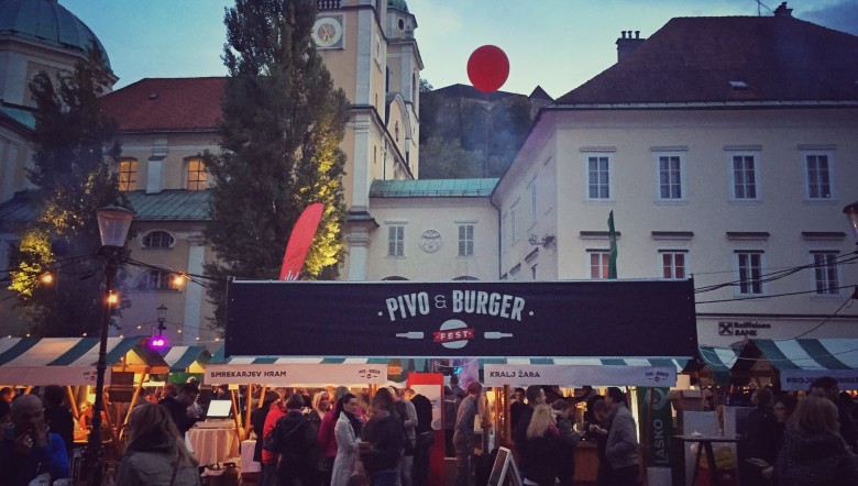 Pivo and Burger Festival in Ljubljana