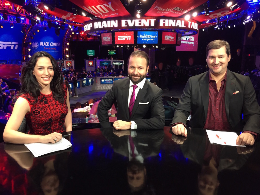 World Series of Poker Main Event Final Table. 